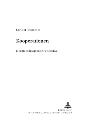 Kooperationen von Rissbacher,  Christof