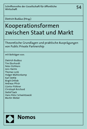 Kooperationsformen zwischen Staat und Markt von Budäus,  Dietrich