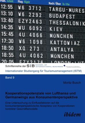 Kooperationspotenziale von Lufthansa und Germanwings aus Konsumentenperspektive von Busch,  Moritz, Herle,  Felix B