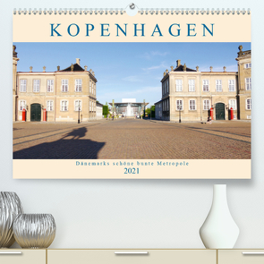 Kopenhagen. Dänemarks schöne bunte Metropole (Premium, hochwertiger DIN A2 Wandkalender 2021, Kunstdruck in Hochglanz) von M. Laube,  Lucy