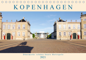 Kopenhagen. Dänemarks schöne bunte Metropole (Tischkalender 2021 DIN A5 quer) von M. Laube,  Lucy