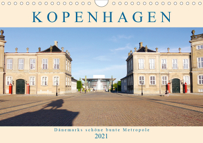 Kopenhagen. Dänemarks schöne bunte Metropole (Wandkalender 2021 DIN A4 quer) von M. Laube,  Lucy