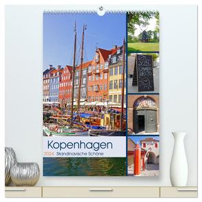 Kopenhagen. Skandinavische Schöne (hochwertiger Premium Wandkalender 2024 DIN A2 hoch), Kunstdruck in Hochglanz von M. Laube,  Lucy