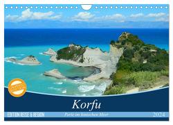 Korfu, Perle im Ionischen Meer (Wandkalender 2024 DIN A4 quer), CALVENDO Monatskalender von Vogel,  Carmen