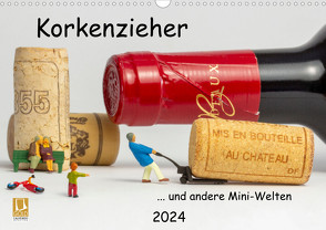 Korkenzieher … und andere Mini-Welten (Wandkalender 2024 DIN A3 quer), CALVENDO Monatskalender von Bogumil,  Michael