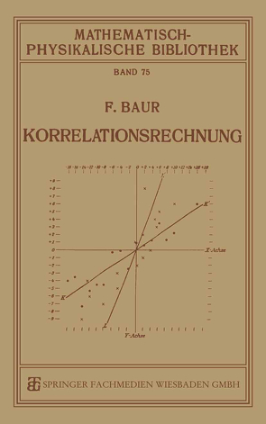 Korrelationsrechnung von Baur,  Franz