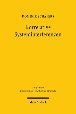 Korrelative Systeminterferenzen von Schäfers,  Dominik