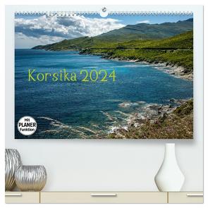 Korsika 2024 (hochwertiger Premium Wandkalender 2024 DIN A2 quer), Kunstdruck in Hochglanz von und Holger Karius,  Kirsten