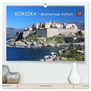 Korsika – Mediterrane Vielfalt (hochwertiger Premium Wandkalender 2024 DIN A2 quer), Kunstdruck in Hochglanz von Becker,  Bernd