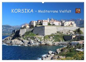 Korsika – Mediterrane Vielfalt (Wandkalender 2024 DIN A2 quer), CALVENDO Monatskalender von Becker,  Bernd