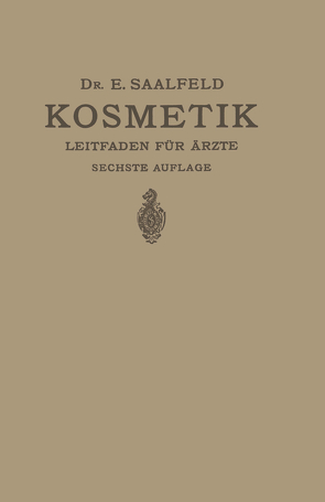 Kosmetik von Saalfeld,  Edmund