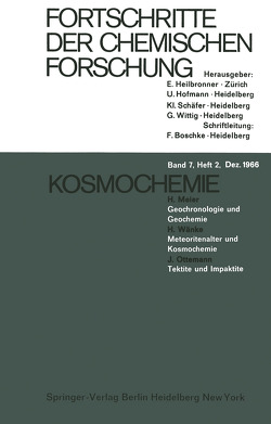 Kosmochemie von Meier,  Hans, Ottermann,  J., Wänke,  H.