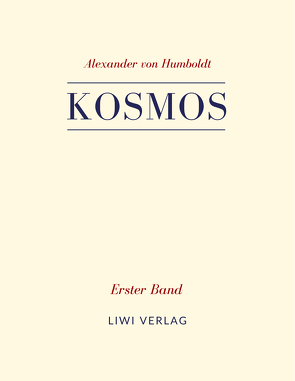 Kosmos. Band 1 von Humboldt,  Alexander von