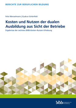 Kosten und Nutzen der dualen Ausbildung aus Sicht der Betriebe von Schönfeld,  Gudrun, Wenzelmann,  Felix