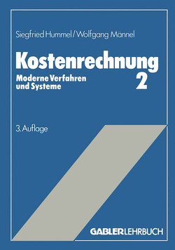 Kostenrechnung 2 von Hummel,  Siegfried, Männel,  Wolfgang