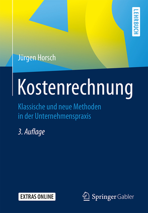 Kostenrechnung von Horsch,  Jürgen