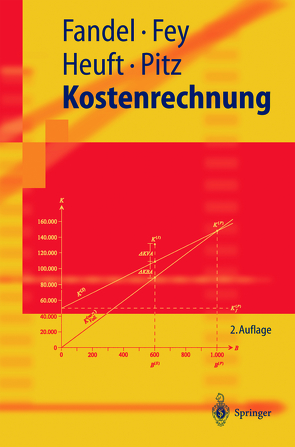 Kostenrechnung von Fandel,  Günter, Fey,  Andrea, Heuft,  Birgit, Pitz,  Thomas, Raubenheimer,  H.