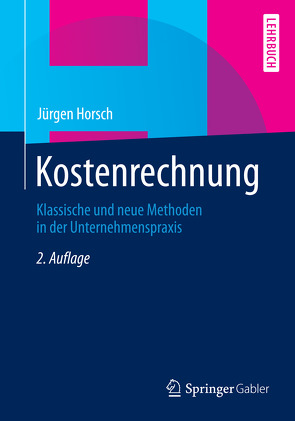 Kostenrechnung von Horsch,  Jürgen