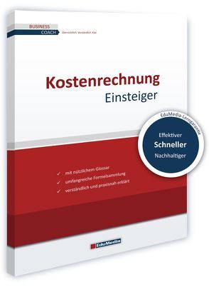 Kostenrechnung für Einsteiger von Gsänger,  Uwe, Seeba,  Monika