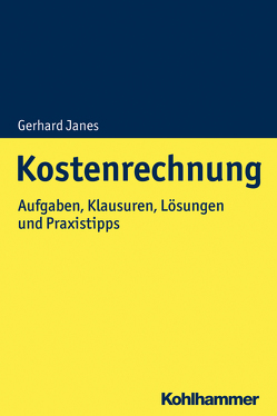 Kostenrechnung von Janes,  Gerhard