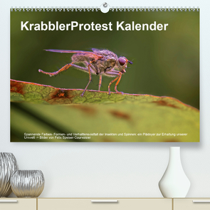 KrabblerProtest Kalender (Premium, hochwertiger DIN A2 Wandkalender 2021, Kunstdruck in Hochglanz) von Speiser-Courvoisier,  Felix