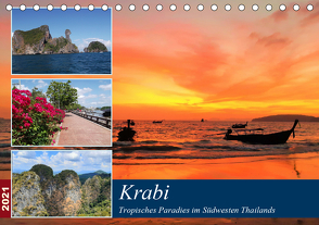 Krabi – Tropisches Paradies im Südwesten Thailands (Tischkalender 2021 DIN A5 quer) von Gillner,  Martin