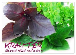 Kräuter – Gesund, hübsch und lecker (Wandkalender 2024 DIN A2 quer), CALVENDO Monatskalender von Stanzer,  Elisabeth