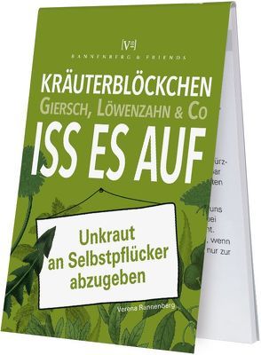 Kräuterblöckchen – Iss es auf von Rannenberg,  Verena