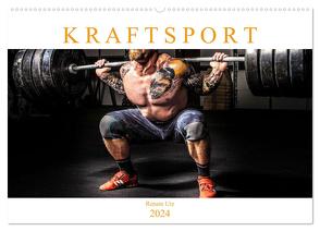 Kraftsport (Wandkalender 2024 DIN A2 quer), CALVENDO Monatskalender von Utz,  Renate