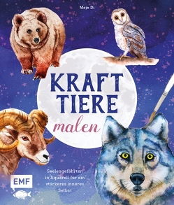 Krafttiere malen von Mojo Di