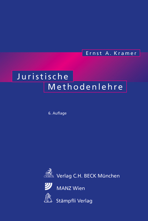 Juristische Methodenlehre von Kramer,  Ernst A.