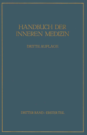 Krankheiten der Verdauungsorgane von Baumann,  W., Bergmann,  G.v., Brinck,  J., Gigon,  A., Henning,  N., Kalk,  H., Katsch,  G., Lüdin,  M., Merkelbach,  O., Müller,  O, Salle,  V., Schwiegk,  H., Staehlin,  R., Stroebe,  F.