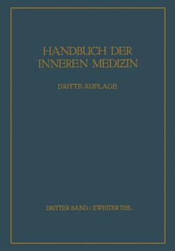 Krankheiten der Verdauungsorgane von Mohr,  L., Staehelin,  R., von Bergmann,  G.