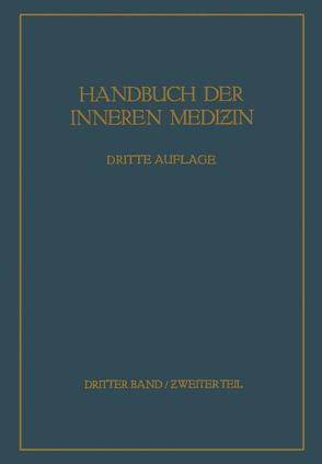 Krankheiten der Verdauungsorgane von Mohr,  L., Staehelin,  R., von Bergmann,  G.