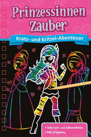 Kratzbuch: Prinzessinnen-Zauber