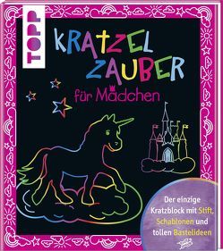 Kratzelzauber für Mädchen von Feldkirchner,  Jennifer, frechverlag, Kross,  Miriam