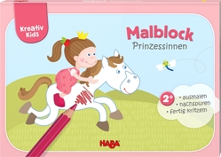 Kreativ Kids – Malblock Prinzessinnen von Herbig,  Teresa, Schröder,  Mirka