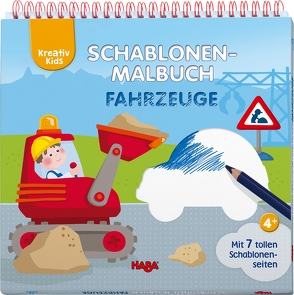 Kreativ Kids – Schablonen-Malbuch Fahrzeuge von Bauroth,  Nadin, Filipiak,  Anna Lena, Frömelt,  Ines, Neundorfer,  Jutta, Schröder,  Mirka