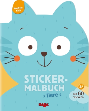 Kreativ Kids – Sticker-Malbuch Tiere von Jacqué,  Isabelle