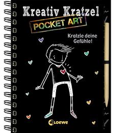 Kreativ-Kratzel Pocket Art: Kratzle deine Gefühle! von Vigh,  Inka