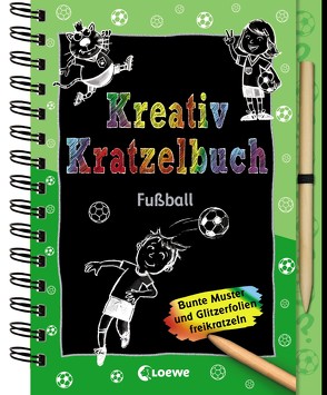 Kreativ-Kratzelbuch: Fußball von Kratzke,  Daniel