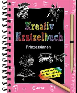 Kreativ-Kratzelbuch: Prinzessinnen von Jäger,  Katja