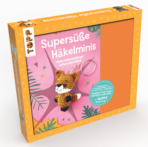 Kreativ-Set: Supersüße Häkelminis. Anleitungsbuch mit Material zum Sofort-Loslegen von Konrad,  Esther