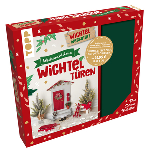 Kreativ-Set: Weihnachtliche Wichteltüren. Anleitungsbuch mit Material zum Sofort-Loslegen. Set zum Spiegel-Bestseller von Arabatzis,  Sarah