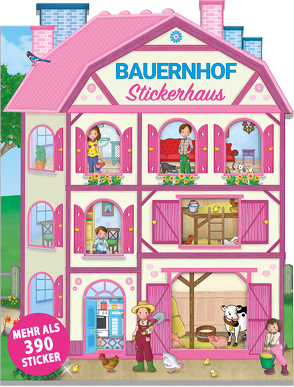 Kreativheft „Stickerhaus Bauernhof“