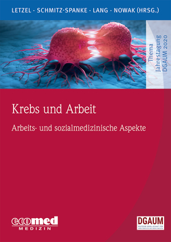 Krebs und Arbeit von Lang,  Jessica, Letzel,  Stephan, Nowak,  Dennis, Schmitz-Spanke,  Simone