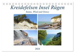 Kreidefelsen Insel Rügen – Sonne, Wind und Ostsee (Tischkalender 2024 DIN A5 quer), CALVENDO Monatskalender von Frost,  Anja