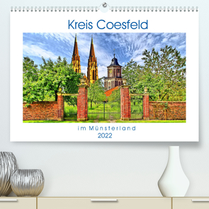 Kreis Coesfeld im Münsterland – Stadt Land Fluß (Premium, hochwertiger DIN A2 Wandkalender 2022, Kunstdruck in Hochglanz) von Michalzik,  Paul