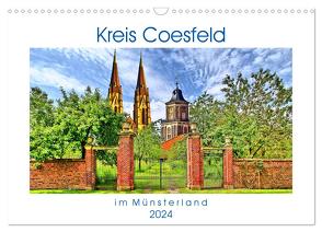 Kreis Coesfeld im Münsterland – Stadt Land Fluß (Wandkalender 2024 DIN A3 quer), CALVENDO Monatskalender von Michalzik,  Paul