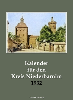 Kreiskalender für den Kreis Niederbarnim 1932